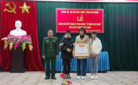 Lá thư yêu thương gửi người lính Biên phòng