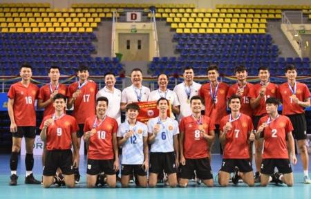 4 cầu thủ và 1 huấn luyện viên Biên phòng được triệu tập lên Đội tuyển bóng chuyền nam Việt Nam
