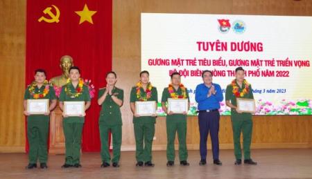 Tuyên dương “Gương mặt trẻ tiêu biểu”, “Gương mặt trẻ triển vọng” BĐBP thành phố Hồ Chí Minh năm 2022