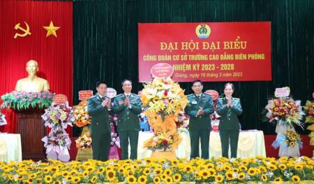 Đại hội Công đoàn cơ sở Trường Cao đẳng Biên phòng thành công tốt đẹp