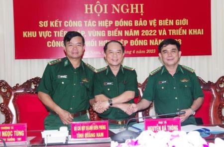 BĐBP Quảng Nam, Quảng Ngãi, Kon Tum: Hiệp đồng bảo vệ biên giới khu vực tiếp giáp, vùng biển