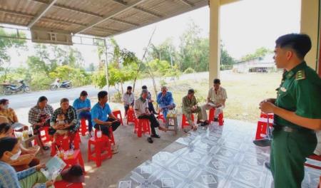 Tuyên truyền pháp luật cho cán bộ, nhân dân vùng biên giới An Giang