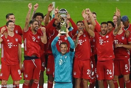 Bayern Munich đoạt siêu cúp Đức, Man United và Man City vào tứ kết Carabao Cup