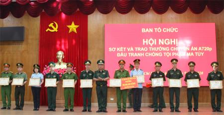 Sơ kết và trao thưởng chuyên án A720p đấu tranh chống tội phạm ma túy