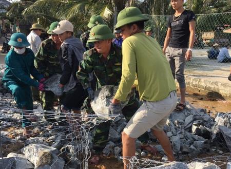 BĐBP Quảng Bình triển khai các biện pháp ứng phó với bão số 8