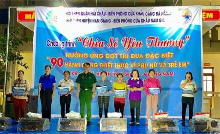 Đồng hành với trẻ em, phụ nữ nghèo ở La Dêê