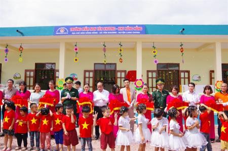 Khánh thành điểm trường mầm non tại xã biên giới tỉnh Thanh Hóa