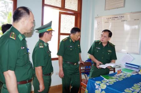 Kiểm tra toàn diện đối với BĐBP Kon Tum