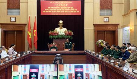 Gặp mặt nguyên Thủ trưởng Bộ Tư lệnh, Bộ Tham mưu và các Cục trong BĐBP