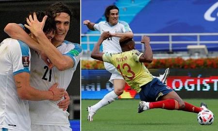Uruguay “đè bẹp” Colombia ở vòng loại World Cup 2022, Son Heung Min được vinh danh