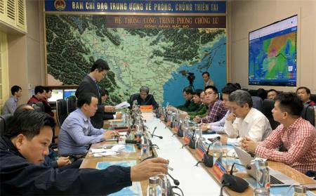 Duy trì hơn 2.000 cán bộ, chiến sĩ sẵn sàng ứng phó bão số 10