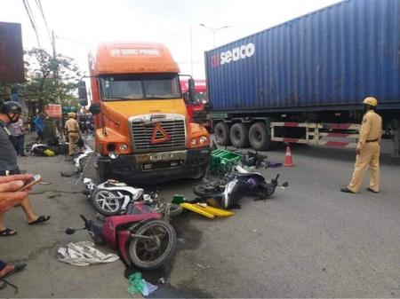 Giải pháp giảm thiểu tai nạn thương tâm từ xe container