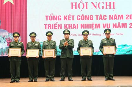 Bộ Tham mưu BĐBP tổng kết công tác năm 2020, triển khai nhiệm vụ năm 2021