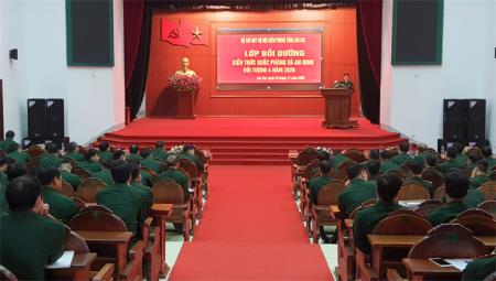 Sửa một số quy định về bồi dưỡng kiến thức quốc phòng, an ninh
