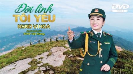 NSND Vi Hoa ra mắt DVD “Đời lính tôi yêu”