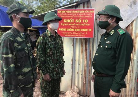 Siết chặt phòng tuyến chống dịch trên biên giới Tây Nam