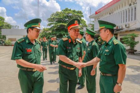 Kiểm tra toàn diện công tác Biên phòng tại BĐBP thành phố Hồ Chí Minh