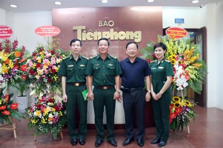 Bộ Tư lệnh BĐBP chúc mừng các cơ quan báo chí tại Hà Nội