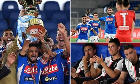 Man City thắng đậm ngày Premier League trở lại, Juventus tuột chức vô địch Coppa Italia