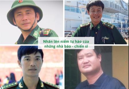 Nhân lên niềm tự hào của những nhà báo - chiến sĩ