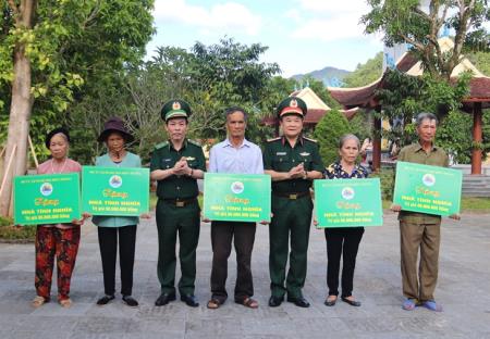 Tri ân bằng tất cả tấm lòng và trái tim người lính