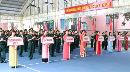 Tuần Văn hoá-Thể thao chào mừng Đại hội đại biểu Đảng bộ BĐBP lần thứ XV