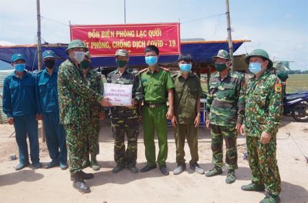 Kểm tra công tác phòng, chống dịch Covid-19 tại BĐBP An Giang