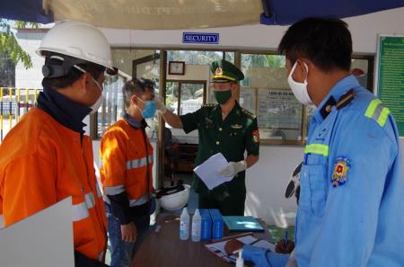 BĐBP Quảng Ngãi thực hiện nghiêm tinh thần "Chống dịch như chống giặc"