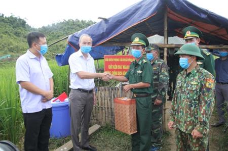 Khảo sát Đề án nâng cấp cửa khẩu chính Lóng Sập lên cửa khẩu quốc tế