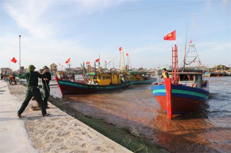 Sẵn sàng tham gia phòng, chống thiên tai, tìm kiếm cứu nạn