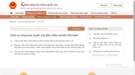 Bảo hiểm xã hội Việt Nam đẩy mạnh triển khai các dịch vụ công trực tuyến