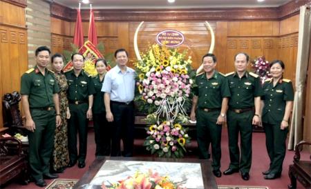 Bộ Tư lệnh BĐBP chúc mừng 75 năm Ngày truyền thống Tòa án Quân sự Trung ương