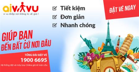 Cách mua vé máy bay đi quốc tế giá rẻ cùng Aivivu