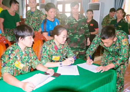 Hoàn tất công tác chuẩn bị cho Hội thao võ chiến đấu tay không năm 2020 khu vực II