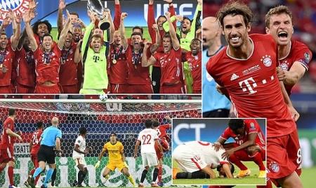 Bayern Munich đoạt siêu cúp châu Âu, Liverpool và Man City vào vòng 1/8 Carabao Cup