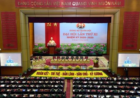 Đại hội Đại biểu Đảng bộ Quân đội lần thứ XI tiến hành phiên trù bị
