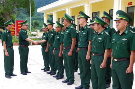 Kiểm tra toàn diện tại BĐBP Thừa Thiên Huế