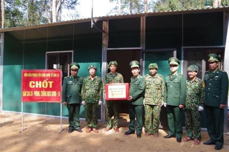 Cán bộ, chiến sĩ BĐBP đồng sức, đồng lòng, quyết tâm ngăn chặn không để dịch bệnh lây lan qua biên giới