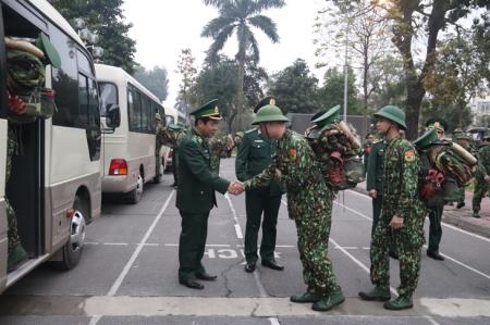 460 cán bộ, học viên Học viện Biên phòng lên đường phòng, chống dịch Covid-19 trên các tuyến biên giới