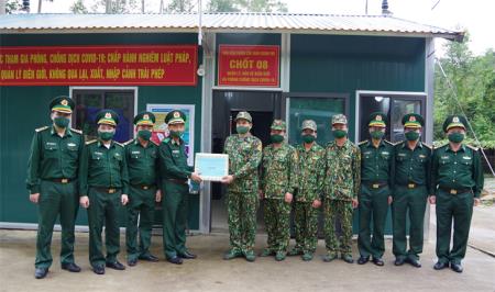 Thiếu tướng Lê Văn Phúc kiểm tra công tác phòng, chống dịch Covid-19 tuyến biên giới tỉnh Quảng Ninh