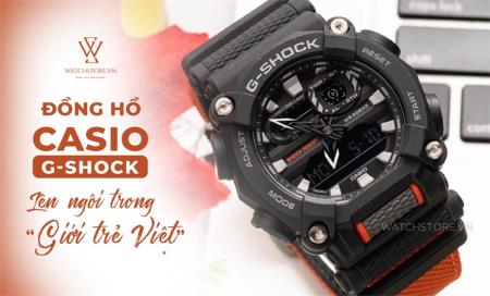 Đồng hồ Casio G-Shock lên ngôi trong giới trẻ Việt
