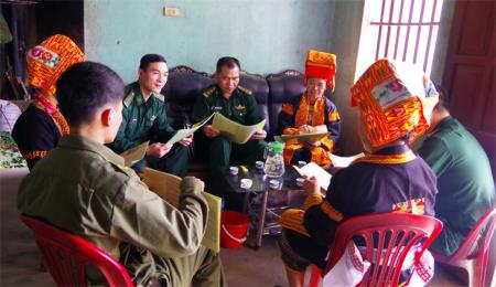 Nâng cao tinh thần thượng tôn pháp luật cho nhân dân biên giới