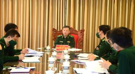 Kiểm tra công tác chuẩn bị cho Hội nghị tổng kết 10 năm thực hiện Nghị quyết số 98-NQ/ĐU của Đảng ủy BĐBP