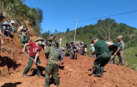 Đắk Nhoong - bình yên trong vòng tay người lính
