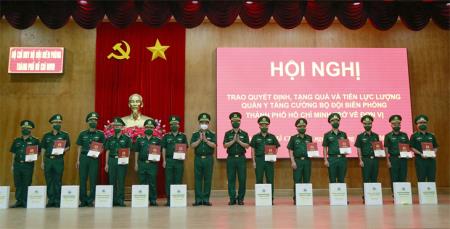 Lực lượng quân y tăng cường cho BĐBP Thành phố Hồ Chí Minh đã hoàn thành xuất sắc nhiệm vụ phòng, chống dịch