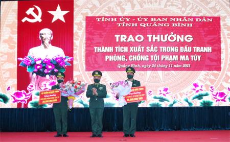 Trao thưởng cho lực lượng đấu tranh thành công Chuyên án QB1121p