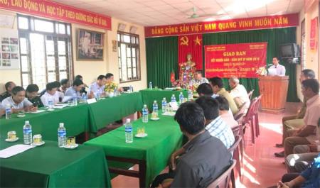 Kết nghĩa cụm dân cư để xây dựng biên giới hòa bình, ổn định và phát triển