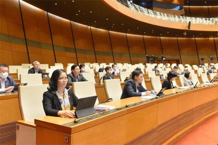 Quốc hội bắt đầu thảo luận về kinh tế, xã hội và công tác phòng, chống dịch