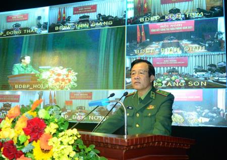 Đoàn kết, thống nhất, hoàn thành toàn diện các nhiệm vụ công tác Biên phòng năm 2021