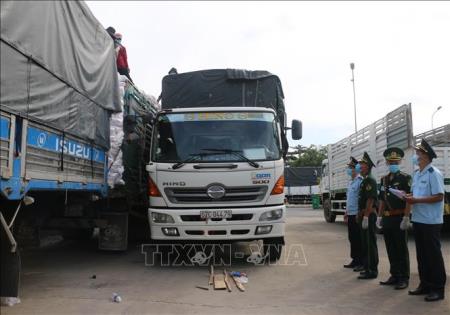 An Giang: Kim ngạch xuất, nhập khẩu qua biên giới đạt gần 1,9 tỷ USD